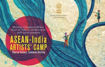 ASEAN - INDIA ARTISTS CAMP 2017 - SHARED VALUES, COMMON DESTINY during September 20 - 29, 2017 at Udaipur, Rajasthan